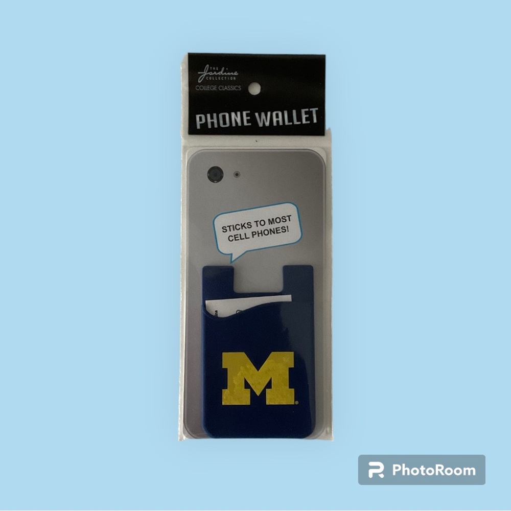 Michigan Silicone iPhone smart wallet
